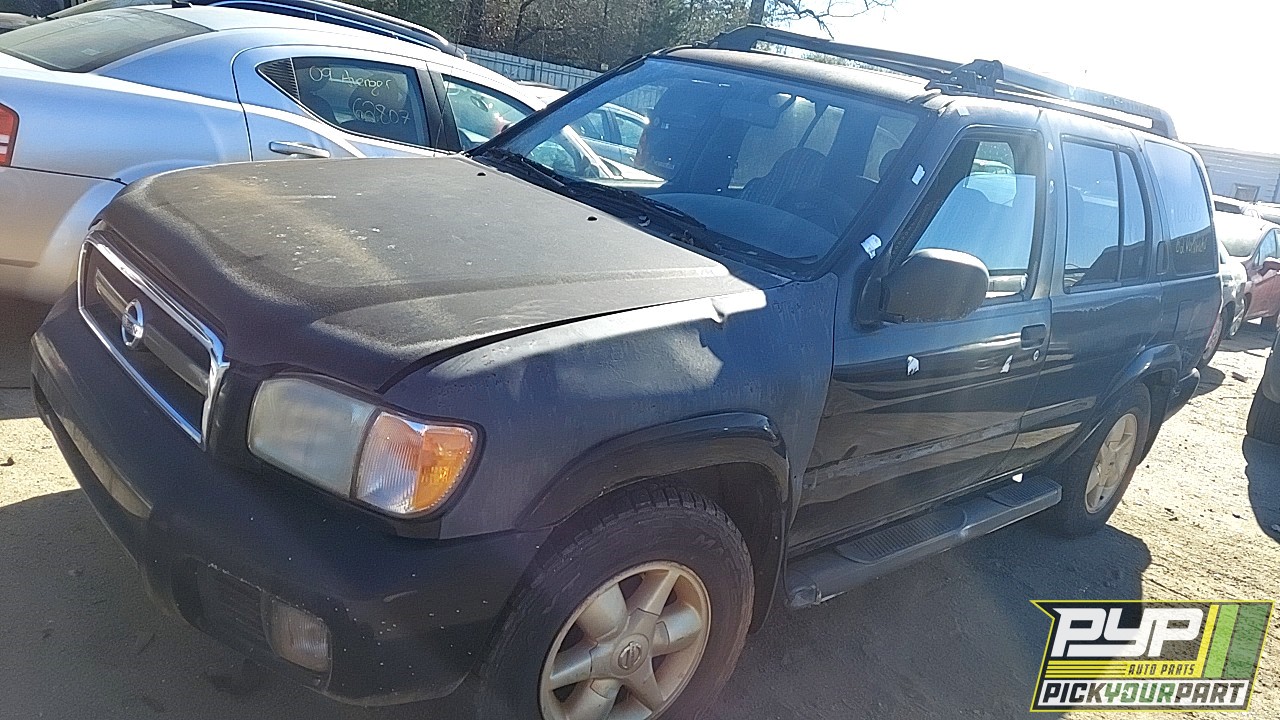 2002 NISSAN PATHFINDER partes disponibles
