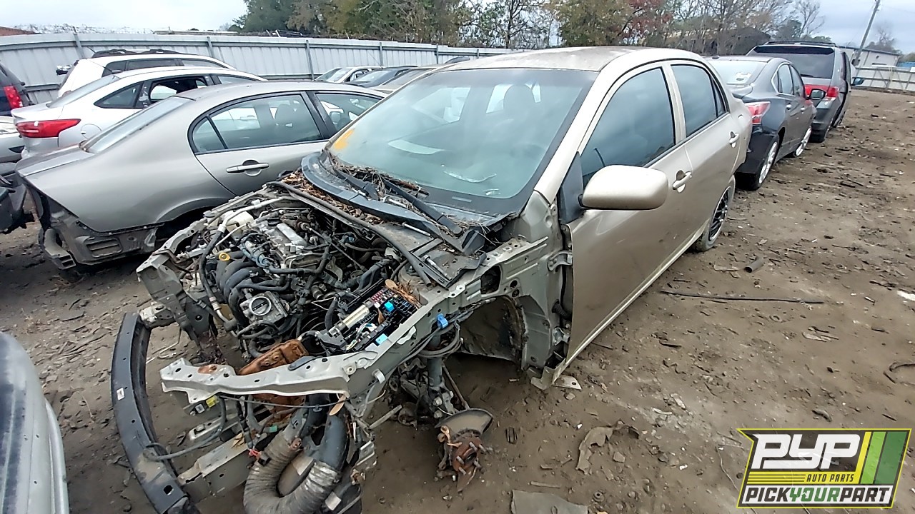 2009 TOYOTA COROLLA available for parts