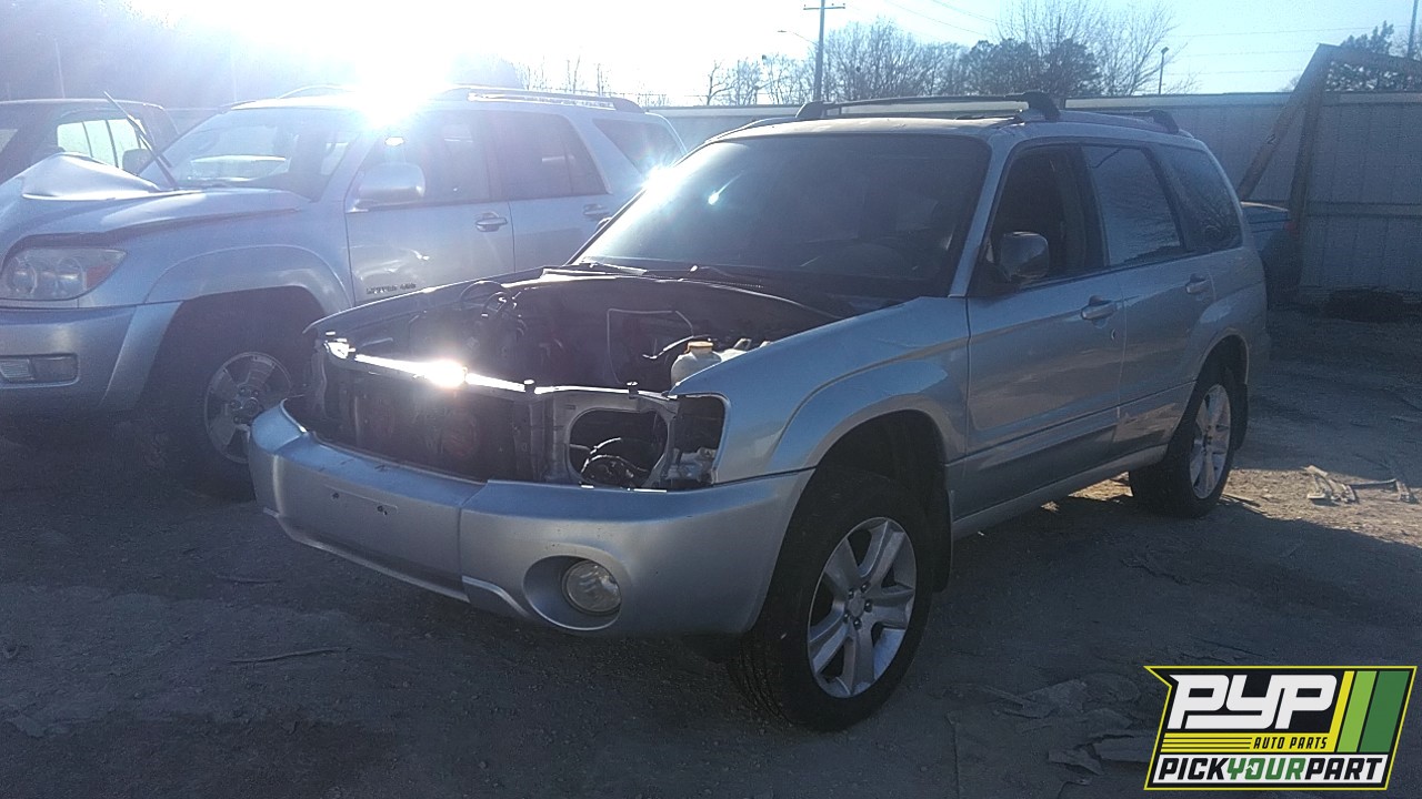 2005 SUBARU FORESTER partes disponibles
