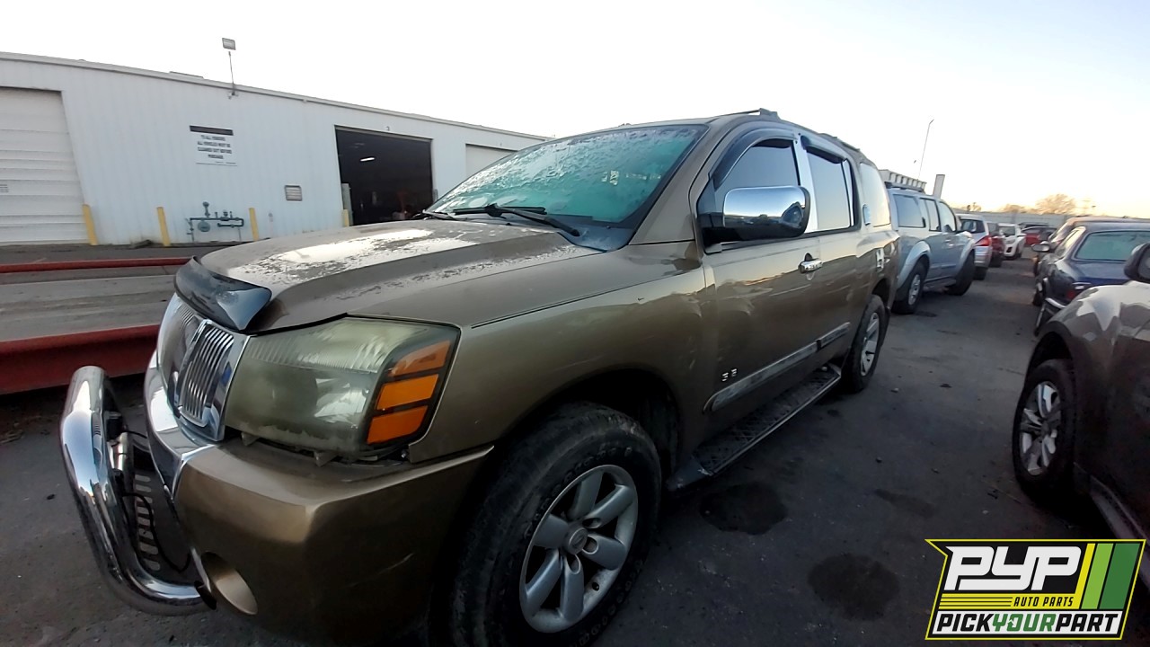 2004 NISSAN PATHFINDER ARMADA partes disponibles