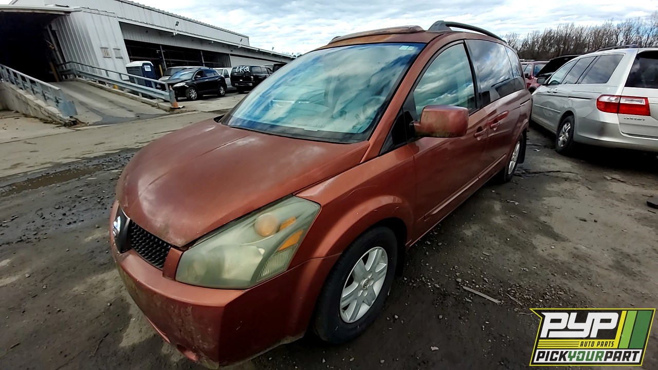 2004 NISSAN QUEST partes disponibles