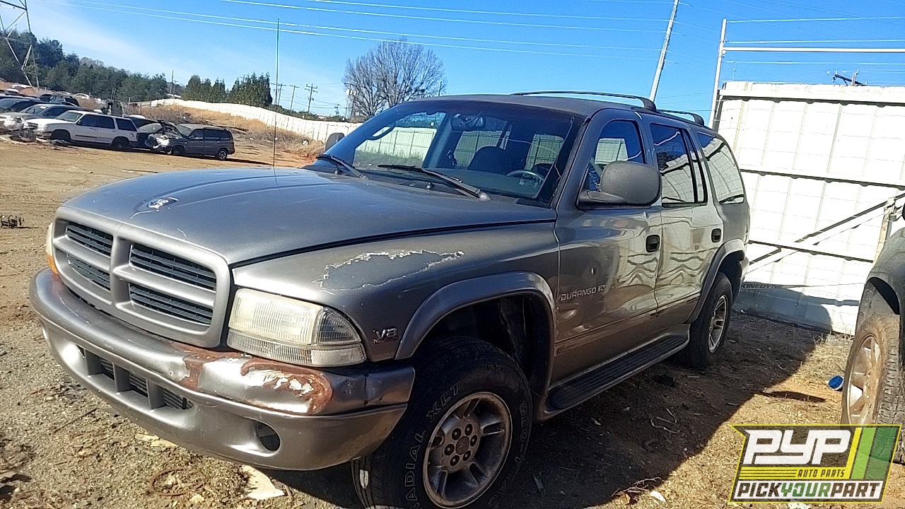2000 DODGE DURANGO partes disponibles