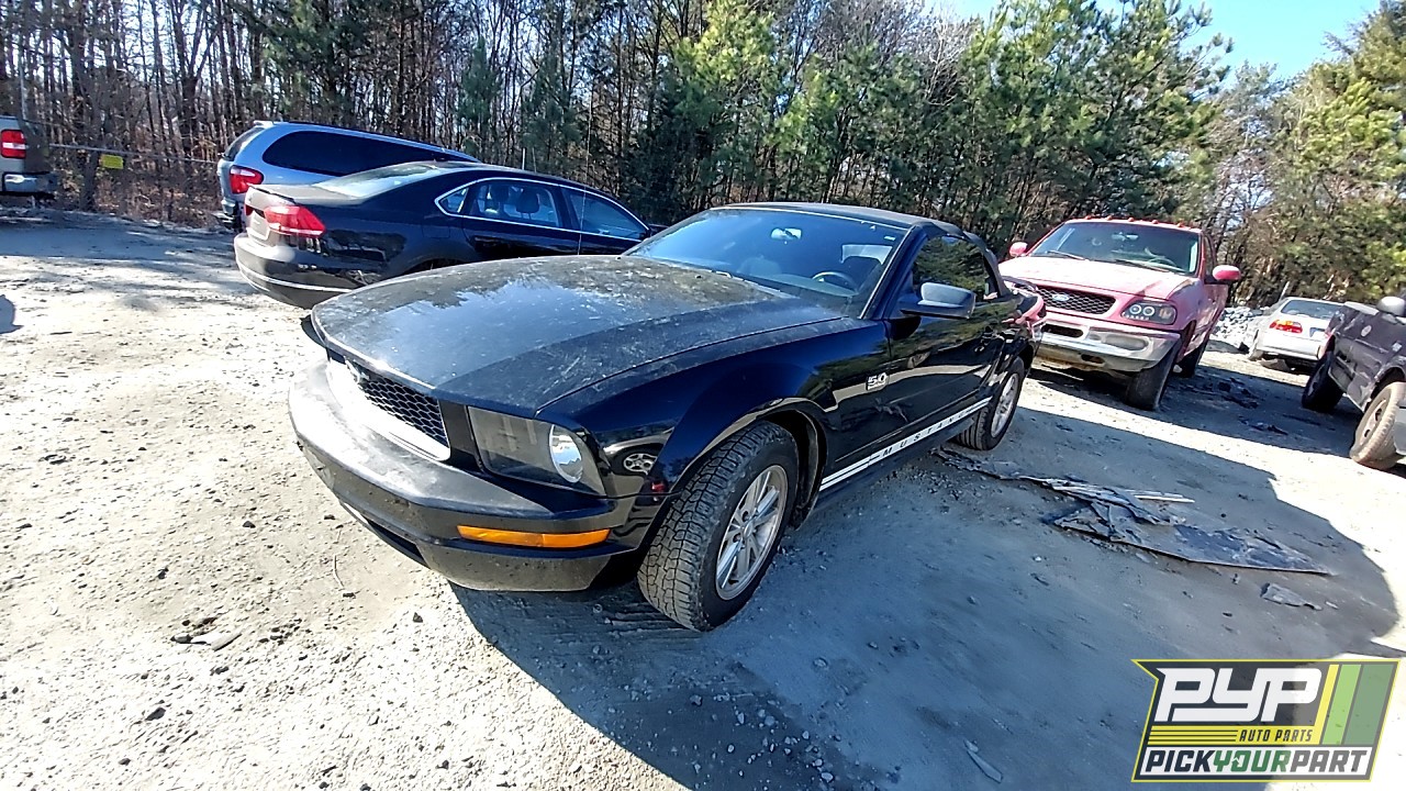 2008 FORD MUSTANG partes disponibles