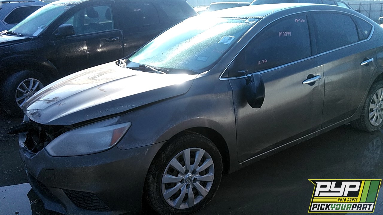 2016 NISSAN SENTRA partes disponibles