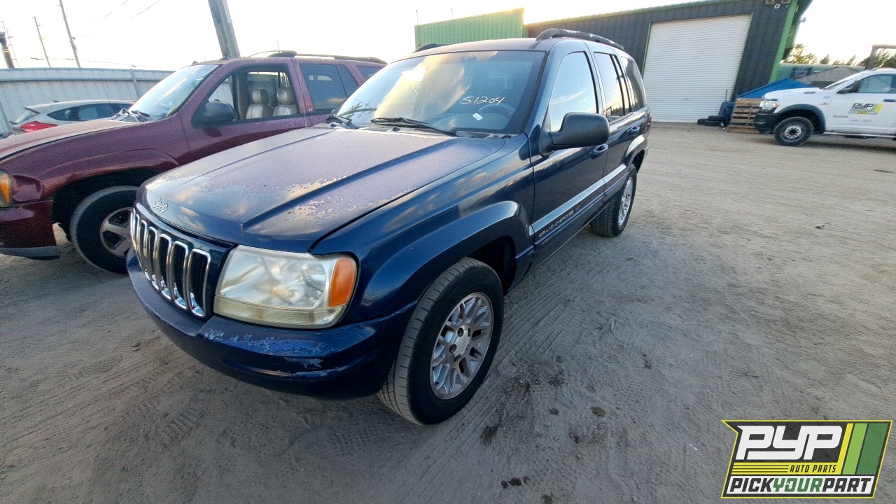 2002 JEEP GRAND CHEROKEE available for parts