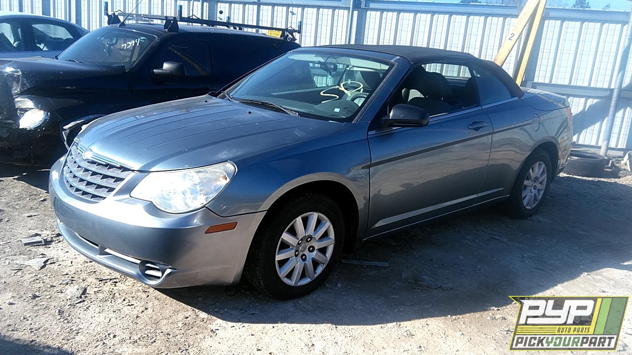 2008 CHRYSLER SEBRING partes disponibles