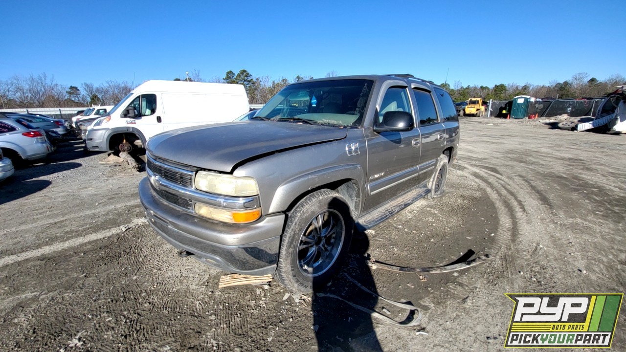 2001 CHEVROLET TAHOE partes disponibles
