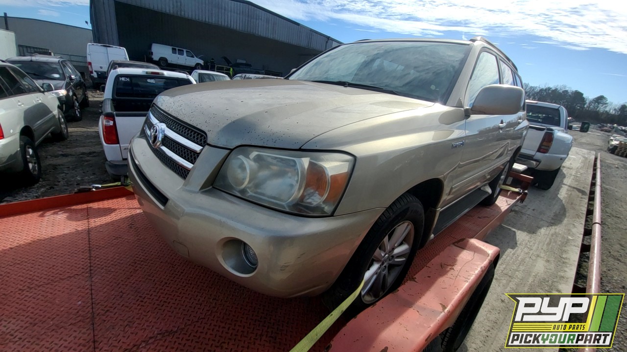 2007 TOYOTA HIGHLANDER partes disponibles