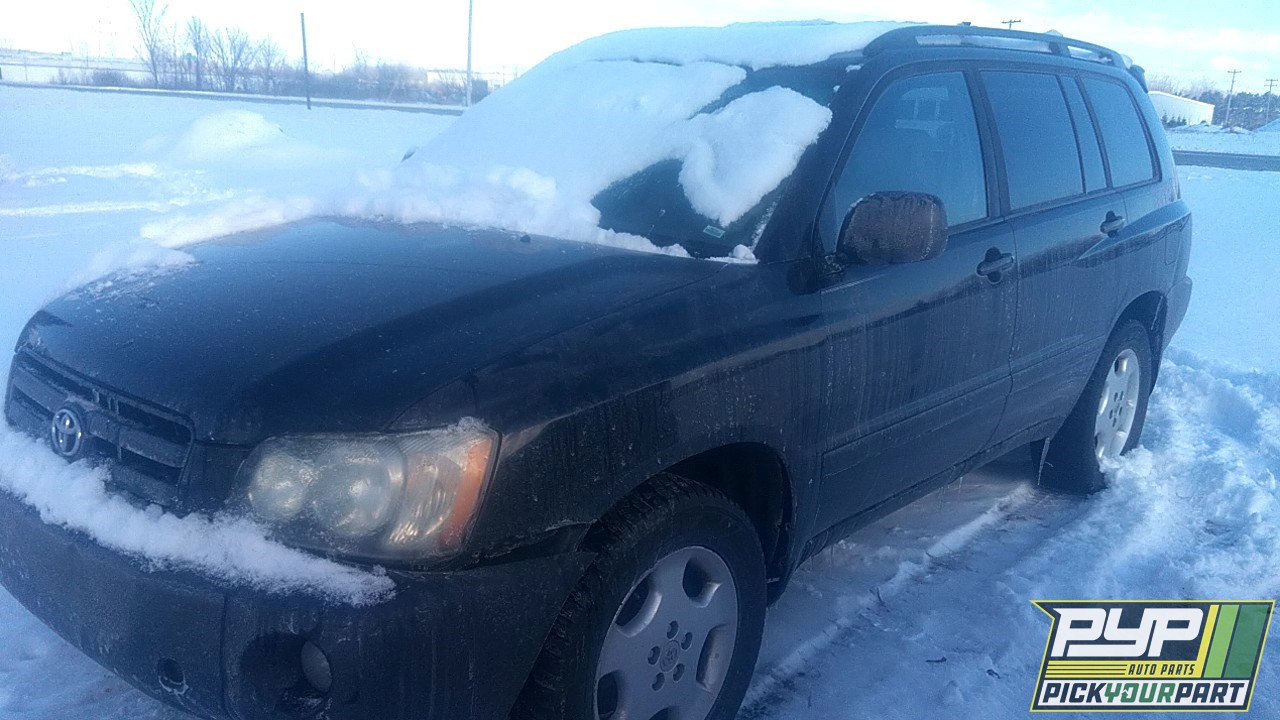 2005 TOYOTA HIGHLANDER available for parts
