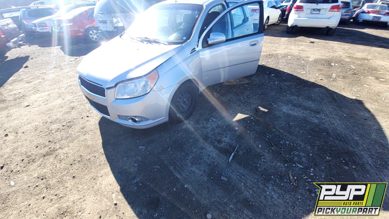 2010 CHEVROLET AVEO5 partes disponibles