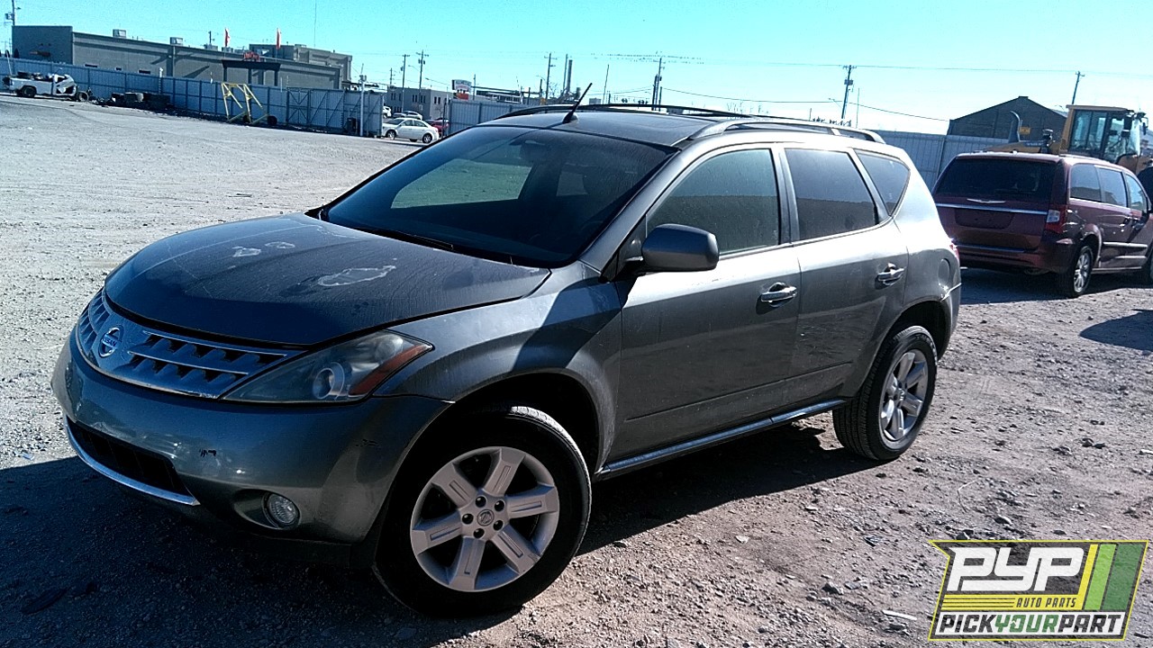 2007 NISSAN MURANO partes disponibles