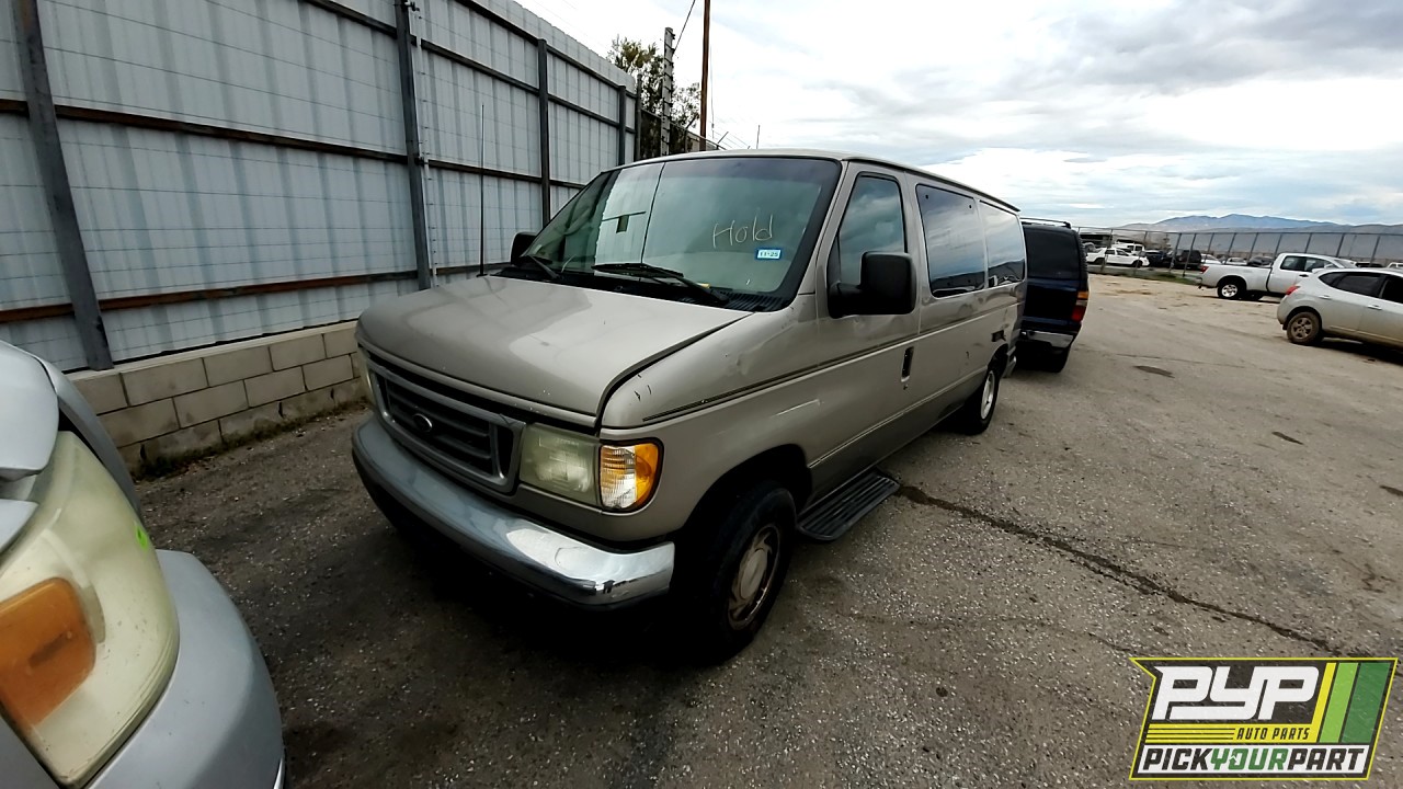 2003 FORD E-150 CLUB WAGON partes disponibles