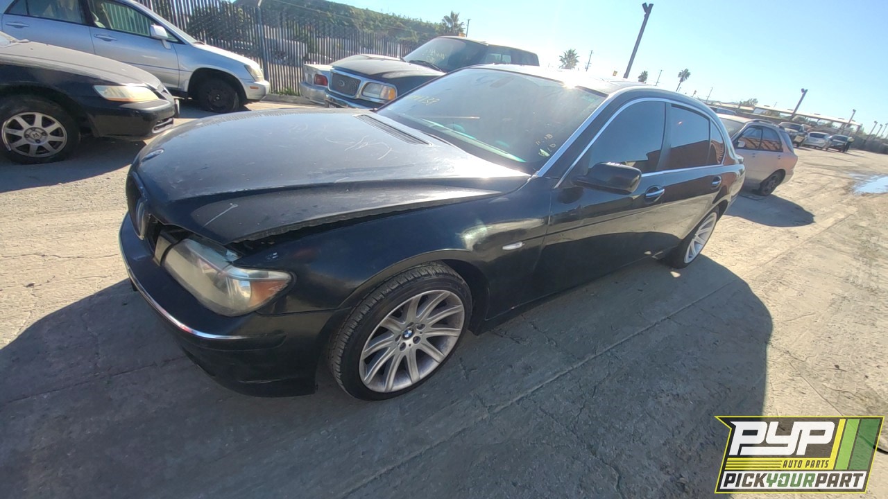 2008 BMW 750LI partes disponibles