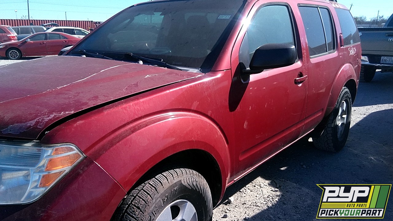 2009 NISSAN PATHFINDER partes disponibles