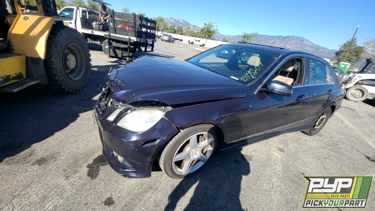 2010 MERCEDES-BENZ E350 partes disponibles
