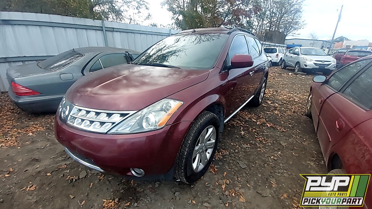 2007 NISSAN MURANO available for parts