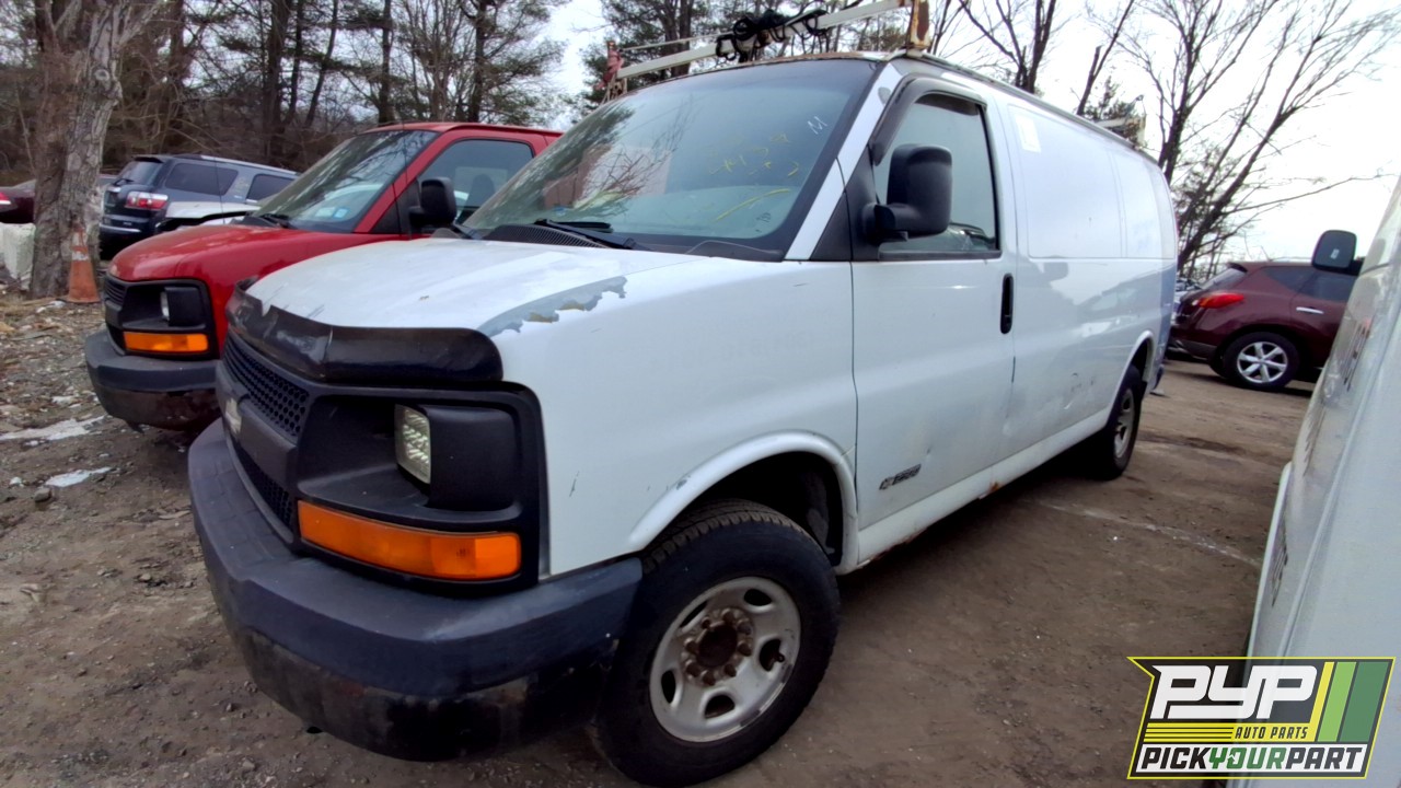 2005 CHEVROLET EXPRESS 2500 partes disponibles