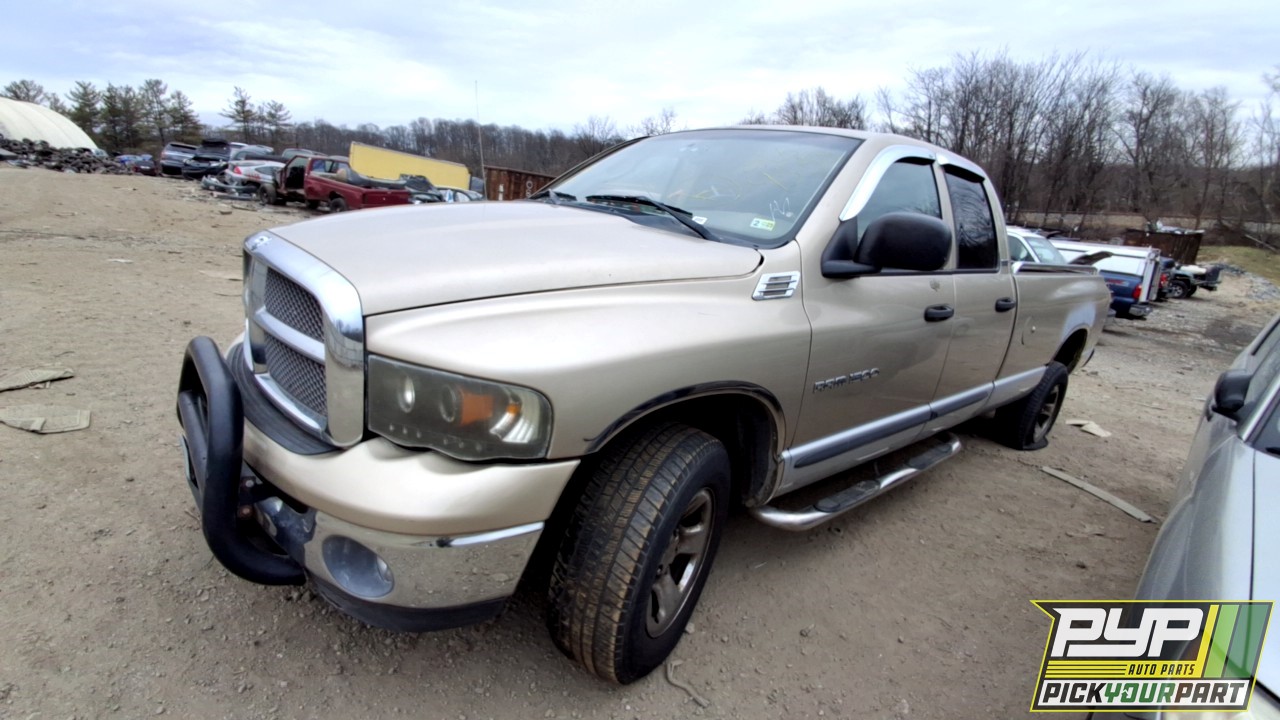 2002 DODGE RAM 1500 available for parts