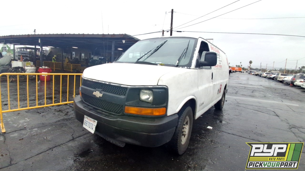 2006 CHEVROLET EXPRESS 2500 partes disponibles