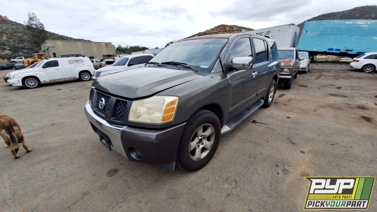 2004 NISSAN PATHFINDER ARMADA available for parts