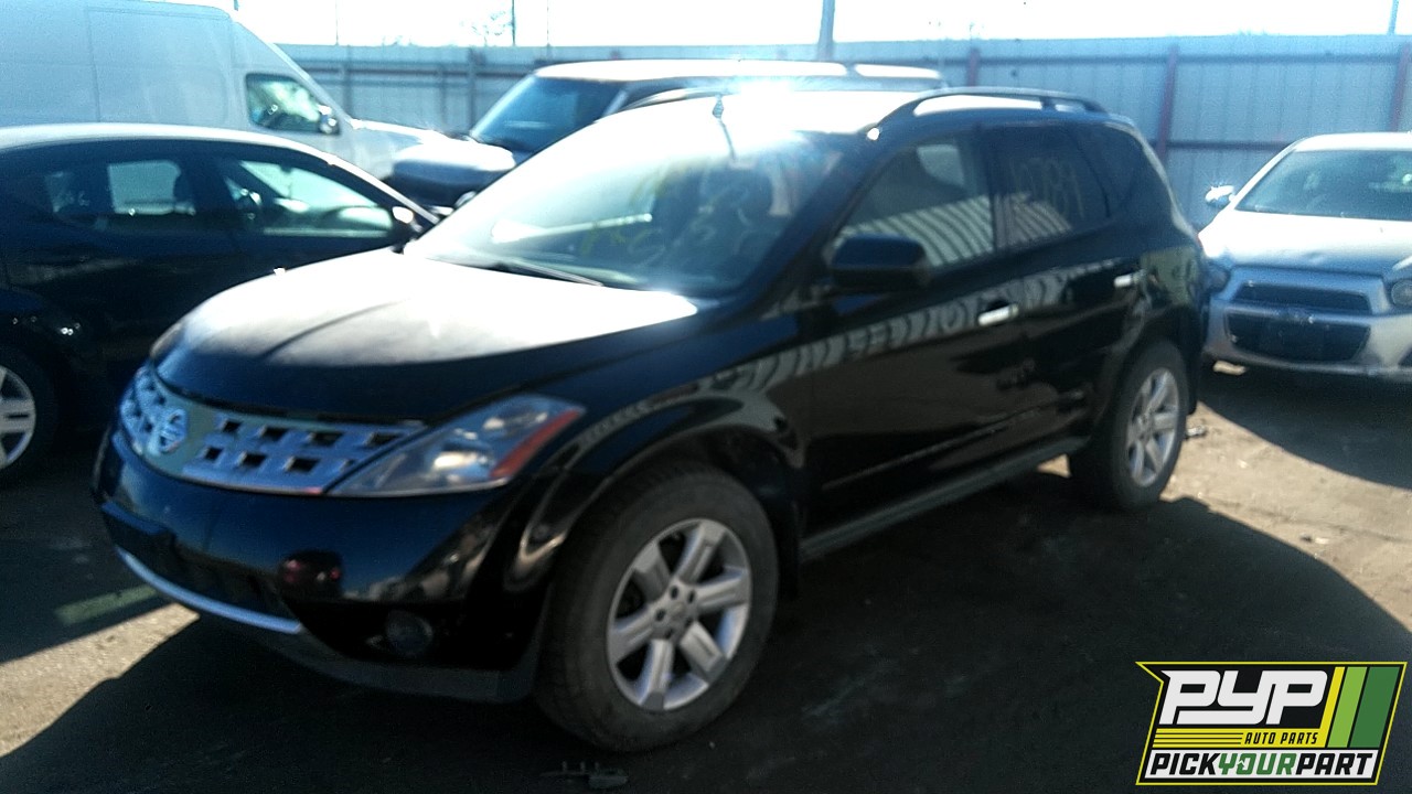 2007 NISSAN MURANO partes disponibles