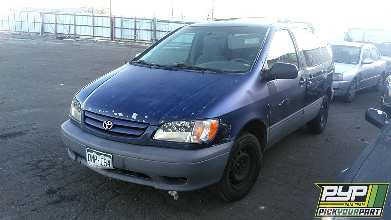 2002 TOYOTA SIENNA available for parts