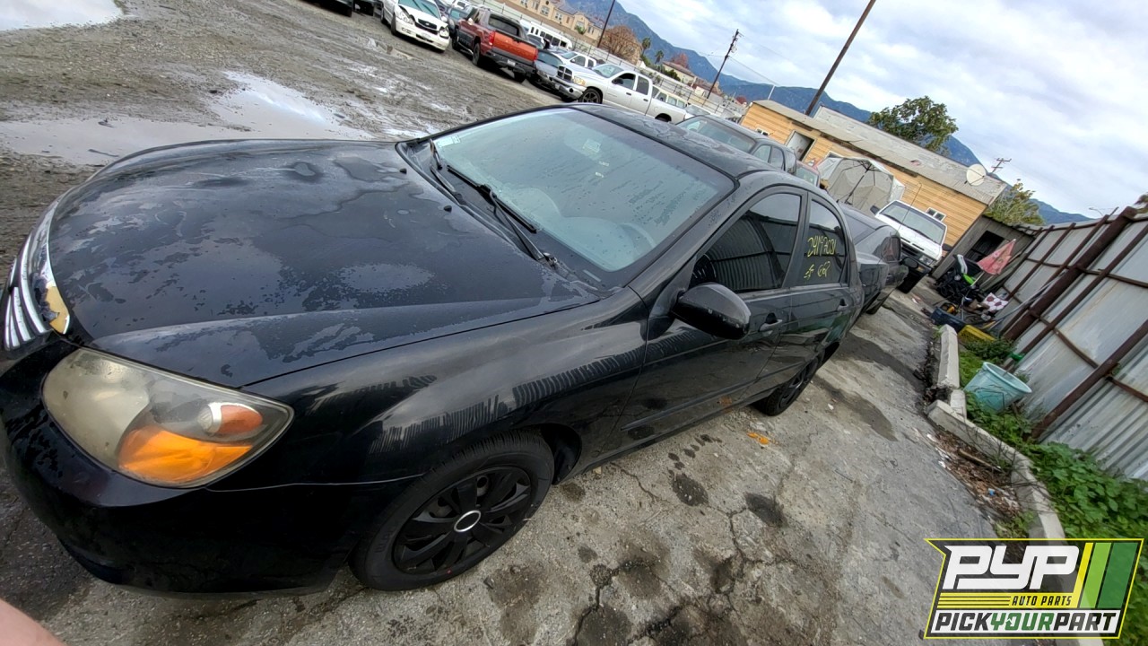 2009 KIA SPECTRA partes disponibles