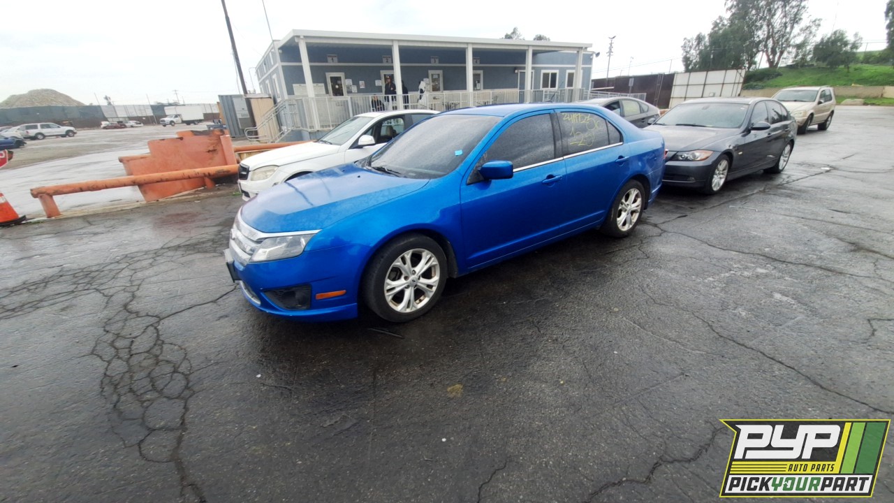 2012 FORD FUSION partes disponibles