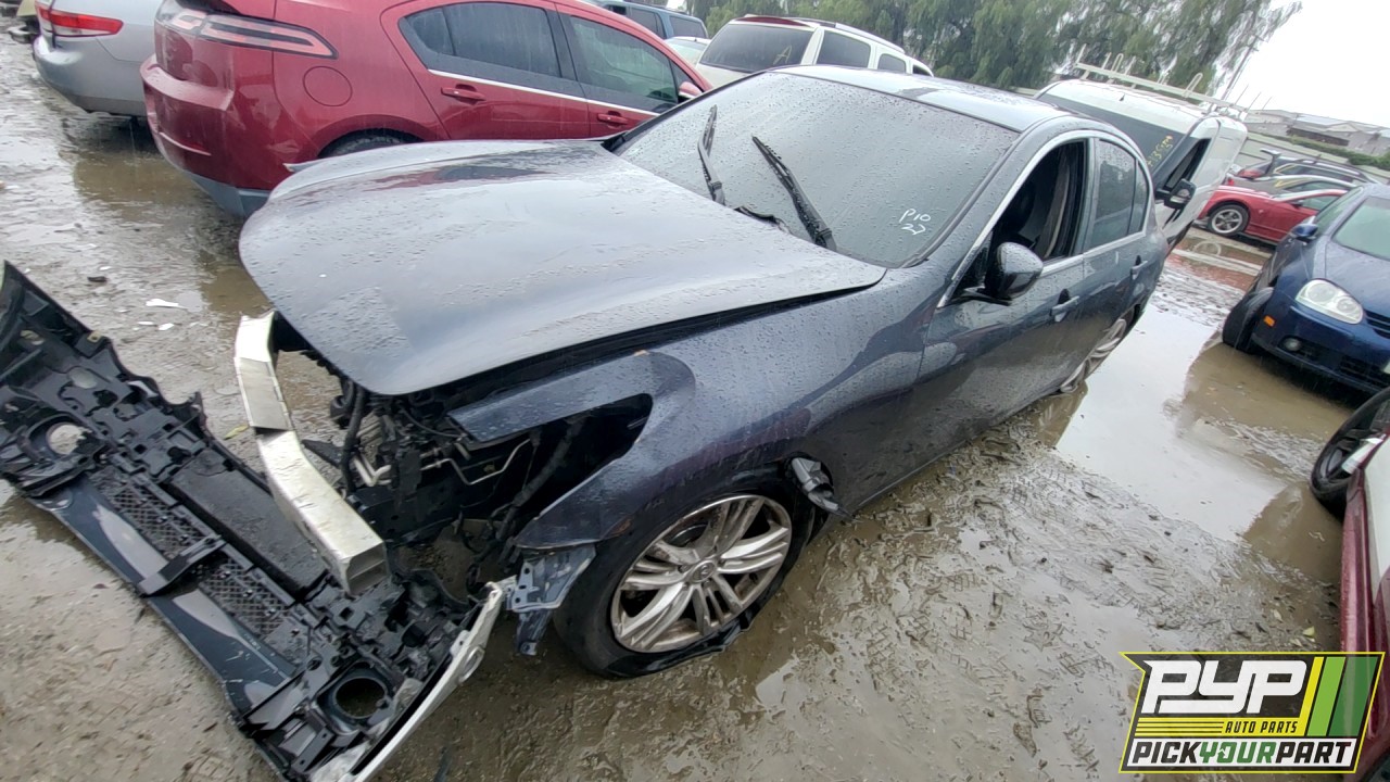 2012 INFINITI G25 partes disponibles