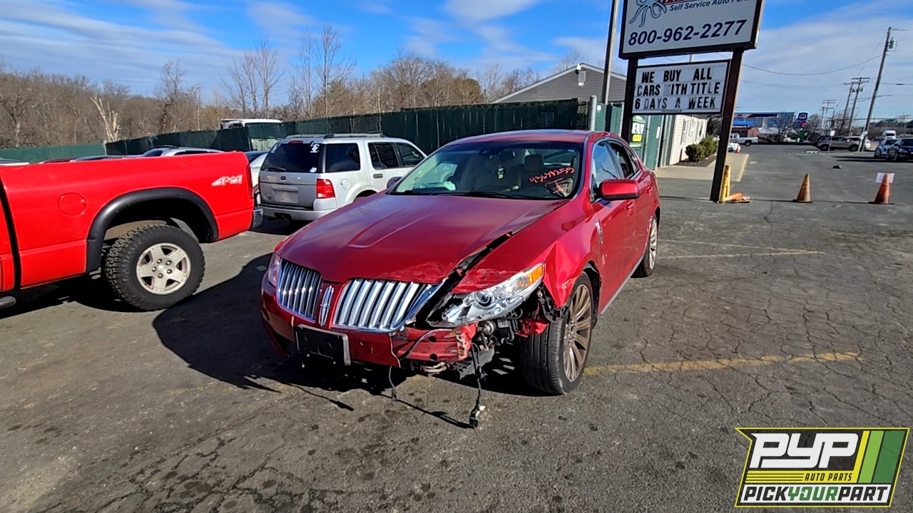 2010 LINCOLN MKS partes disponibles