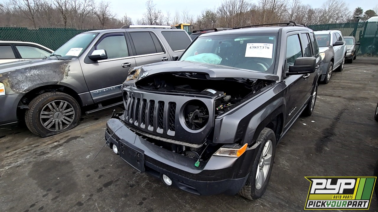 2017 JEEP PATRIOT partes disponibles