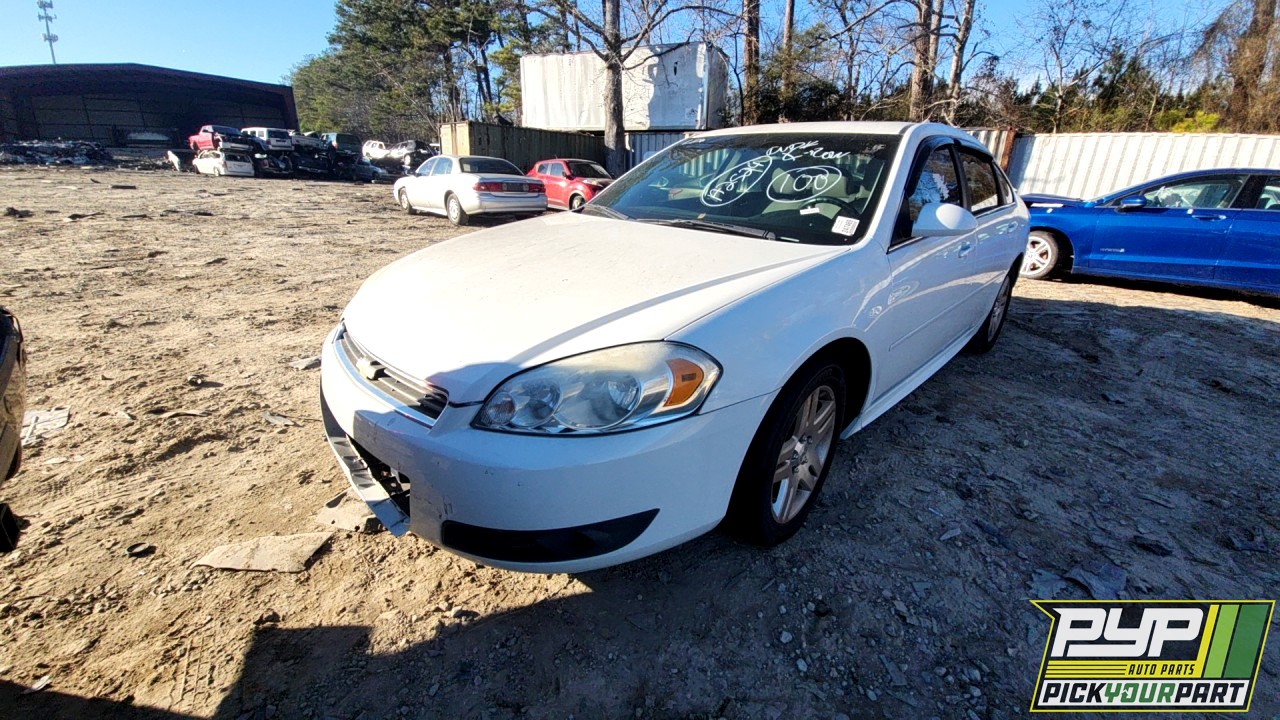 2011 CHEVROLET IMPALA partes disponibles