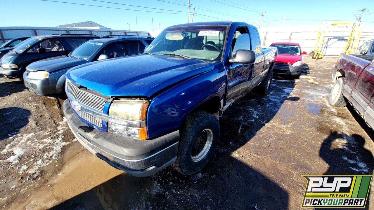 2003 CHEVROLET SILVERADO 1500 available for parts