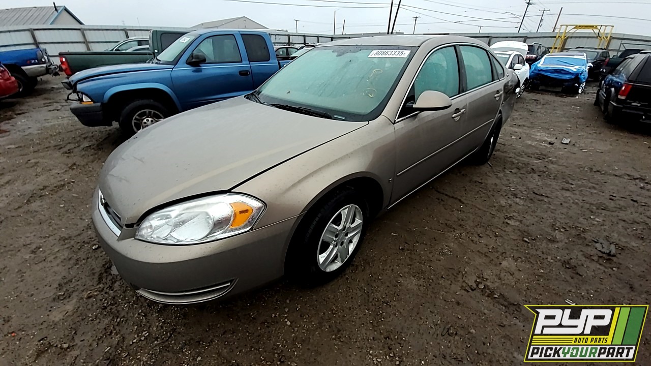 2007 CHEVROLET IMPALA available for parts