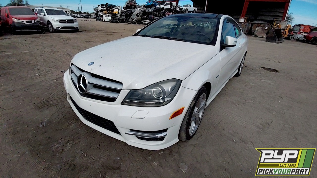 2012 MERCEDES-BENZ C250 available for parts