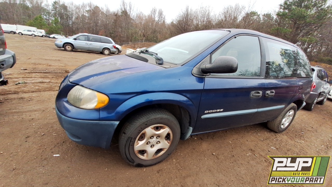 2001 DODGE CARAVAN partes disponibles