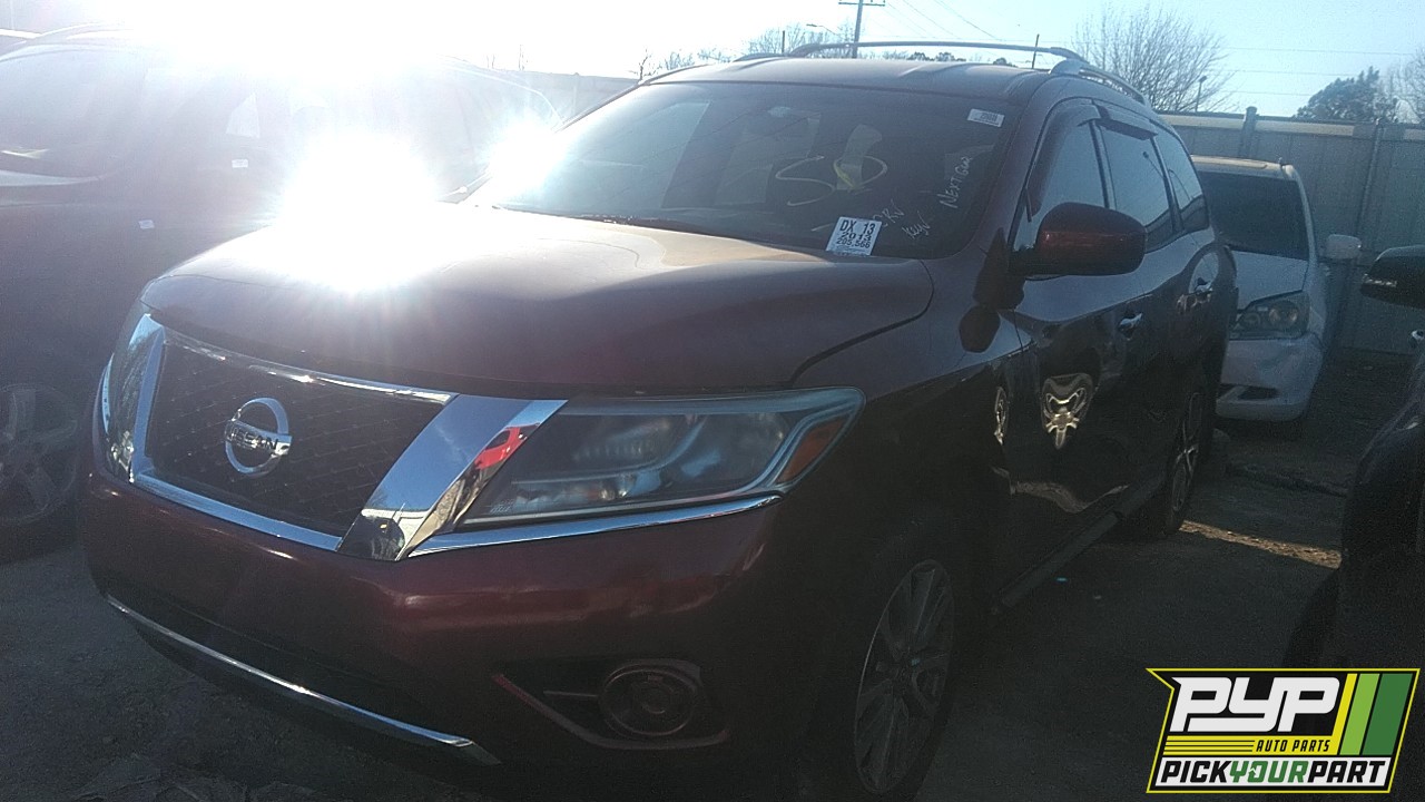 2013 NISSAN PATHFINDER partes disponibles