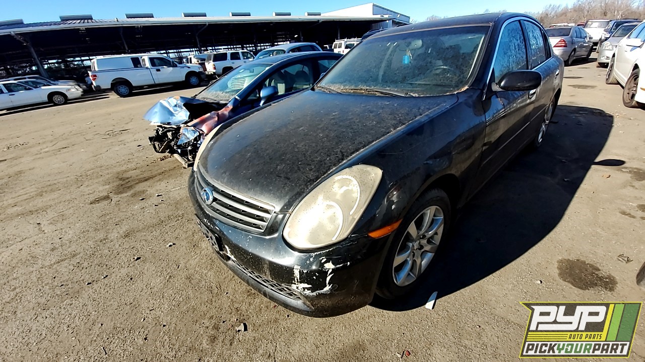 2006 INFINITI G35 available for parts