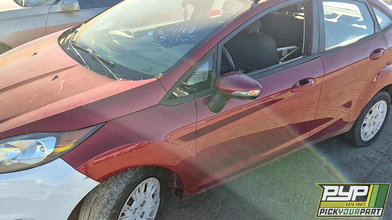 2014 FORD FIESTA partes disponibles