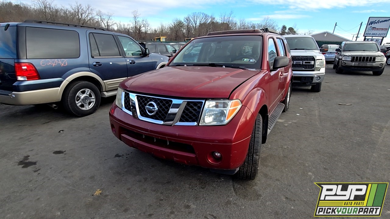 2005 NISSAN PATHFINDER available for parts
