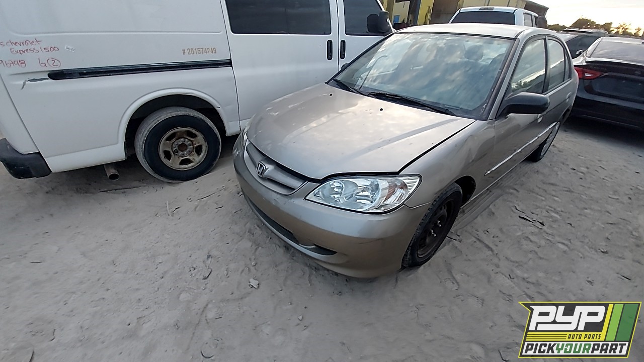 2004 HONDA CIVIC partes disponibles