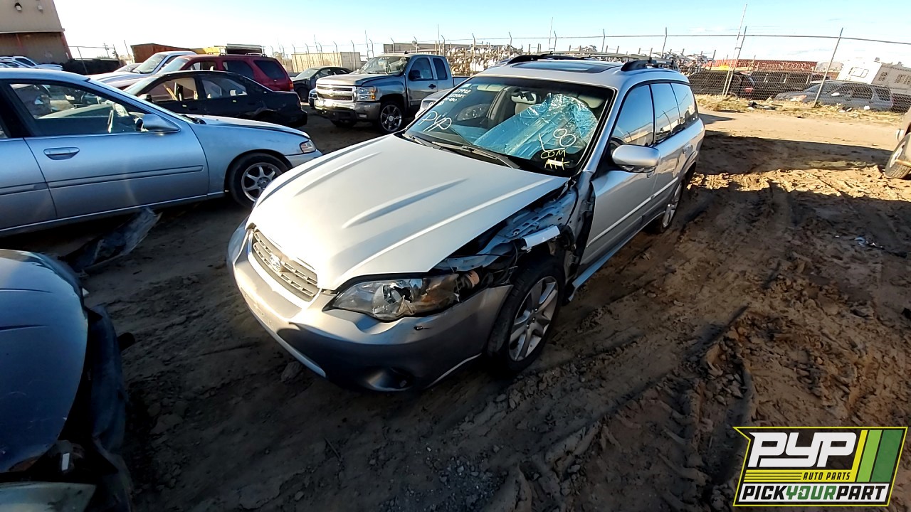 2005 SUBARU OUTBACK partes disponibles