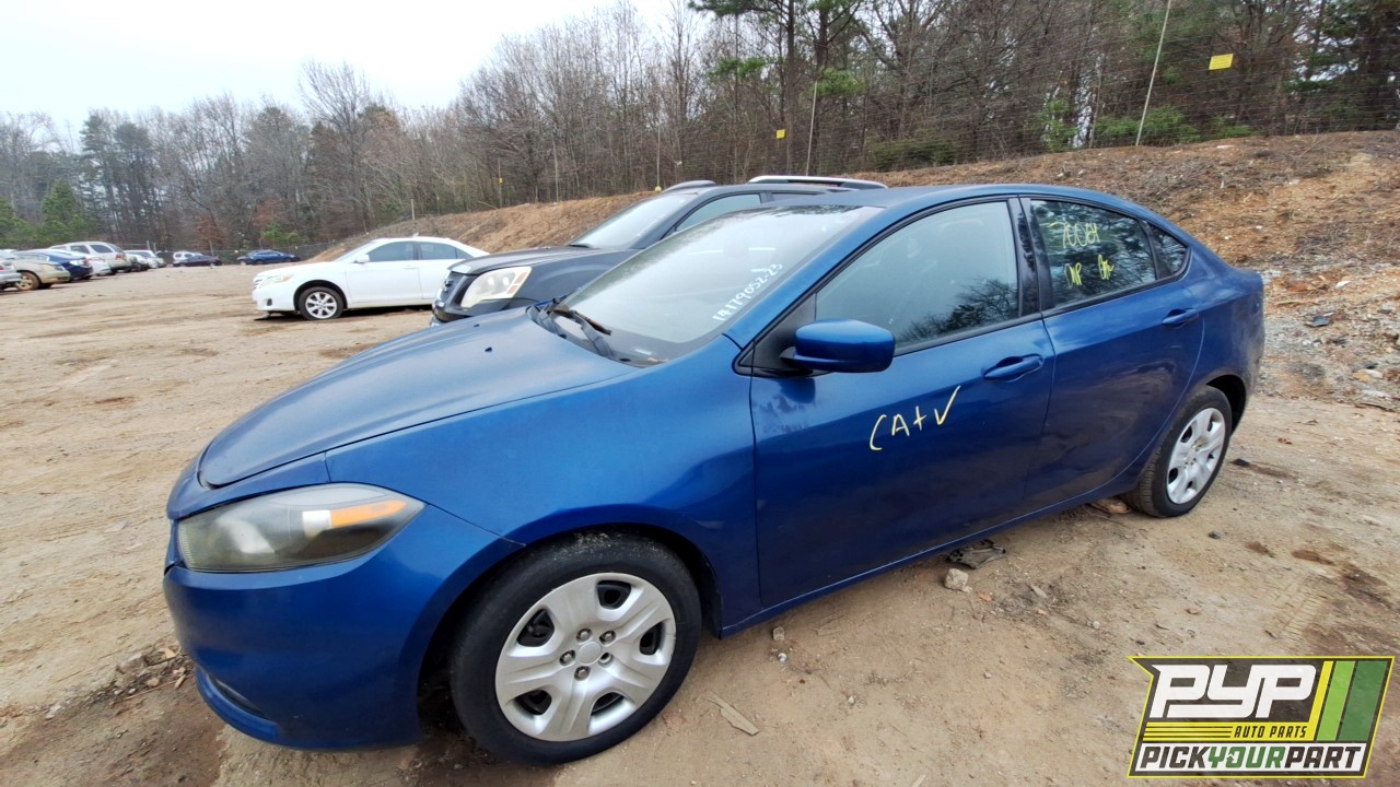 2014 DODGE DART partes disponibles