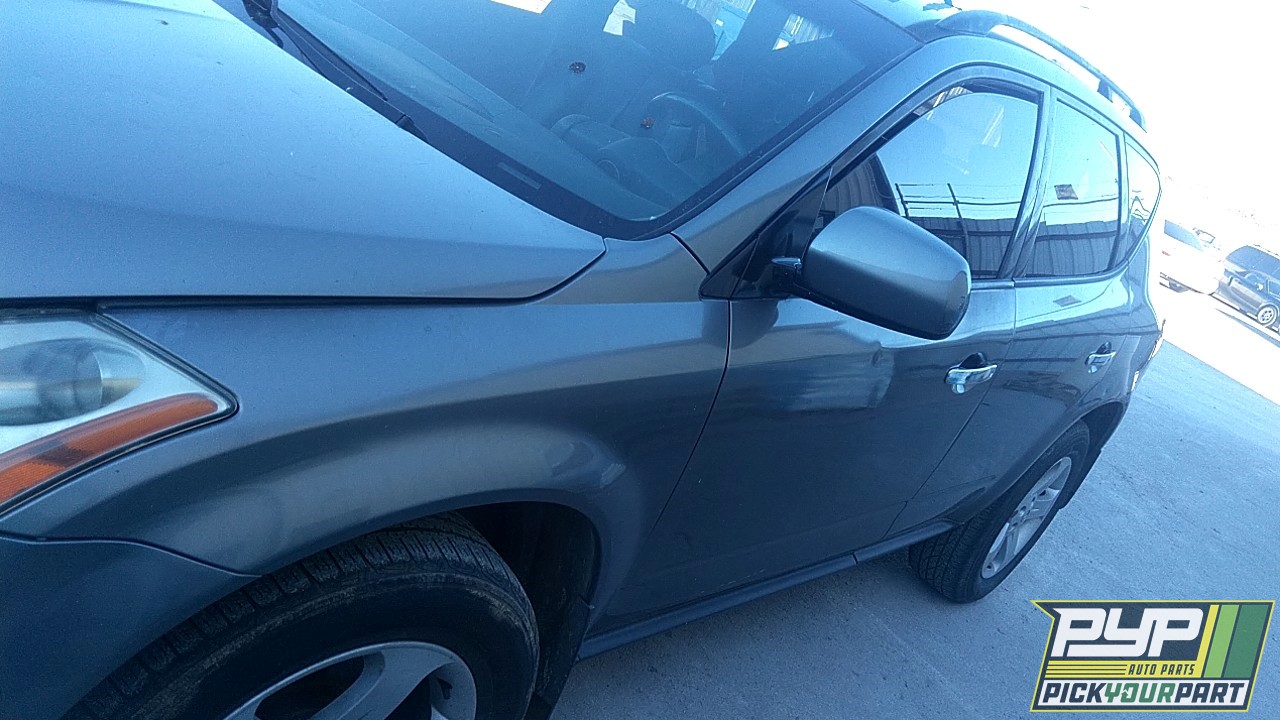 2005 NISSAN MURANO partes disponibles