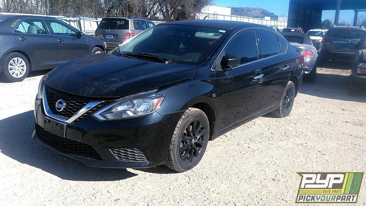 2017 NISSAN SENTRA partes disponibles