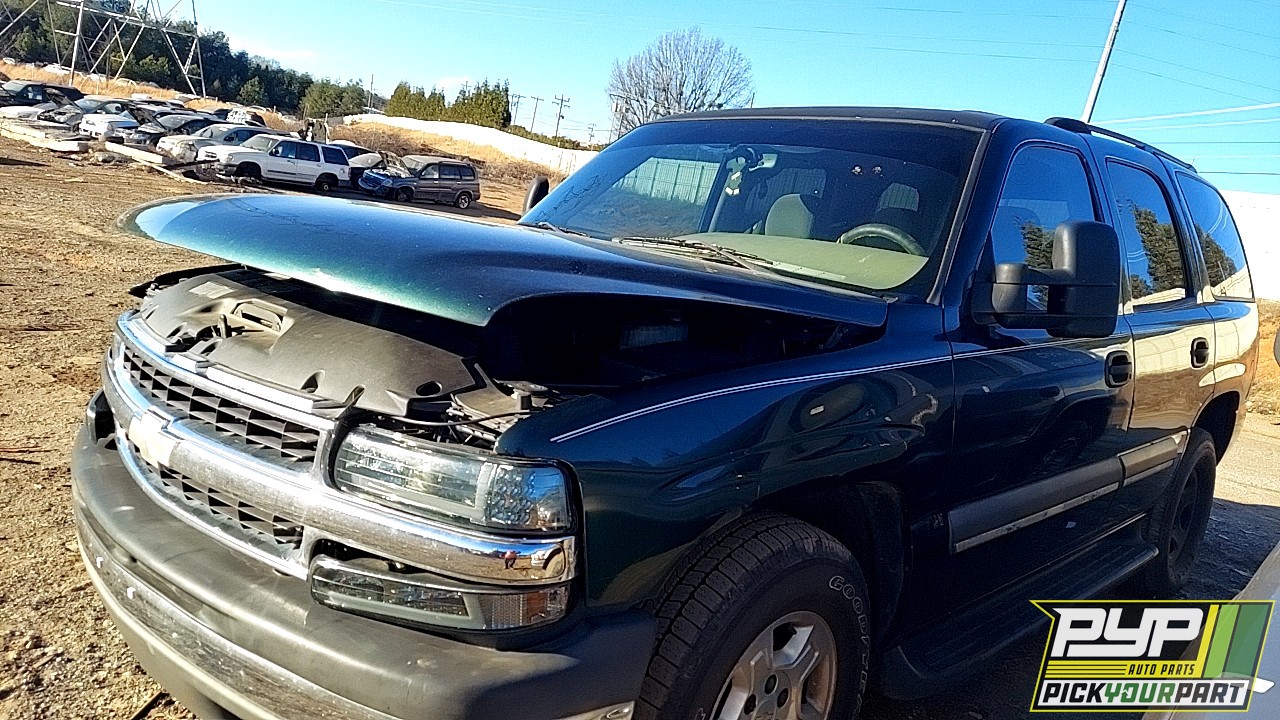 2004 CHEVROLET TAHOE partes disponibles
