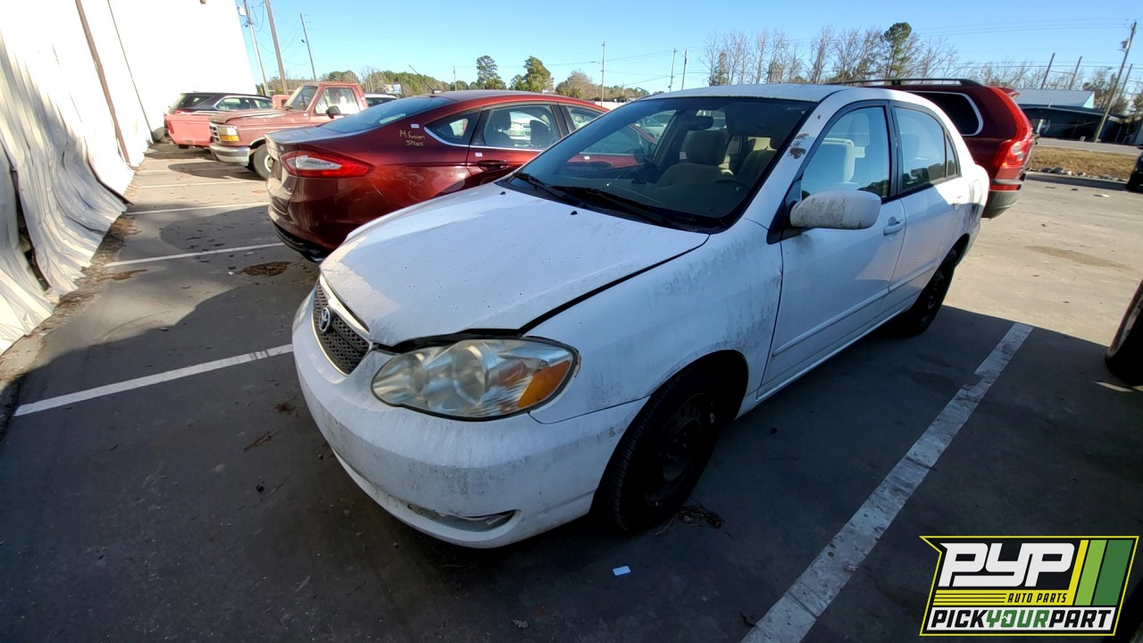 2005 TOYOTA COROLLA partes disponibles