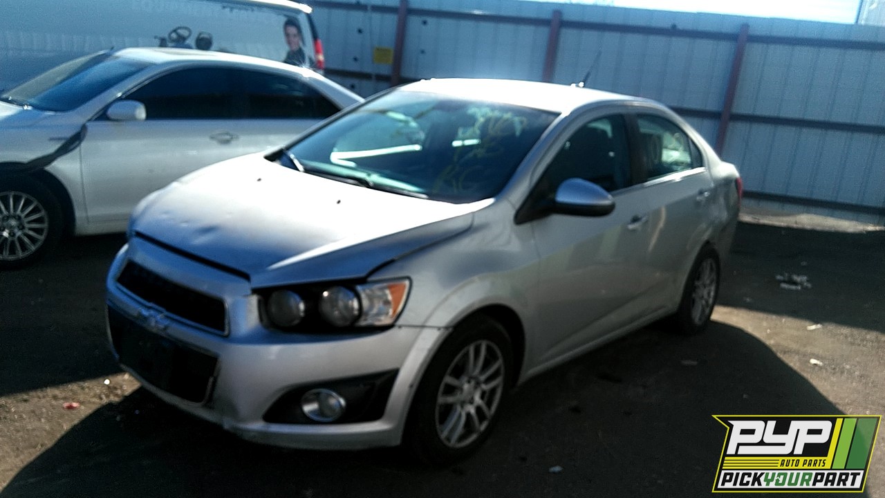 2012 CHEVROLET SONIC partes disponibles