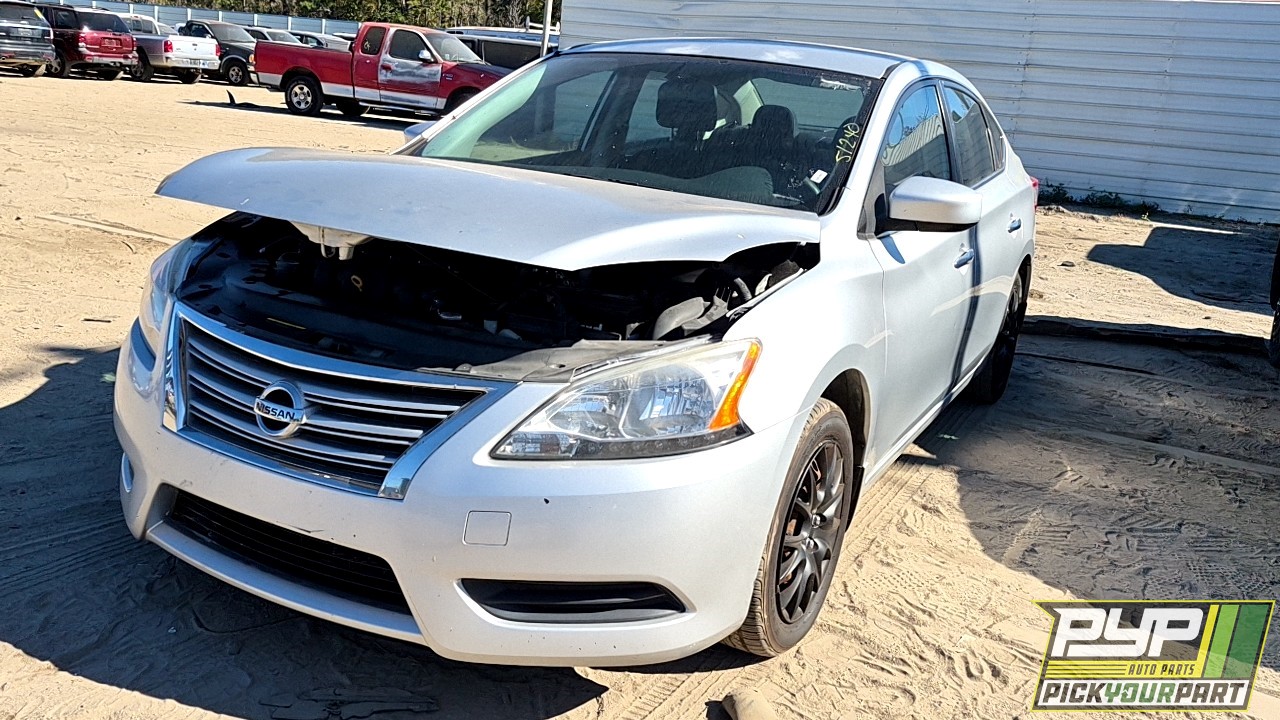 2014 NISSAN SENTRA partes disponibles