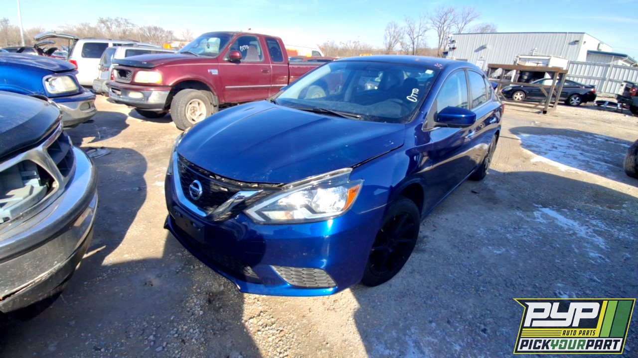 2017 NISSAN SENTRA partes disponibles